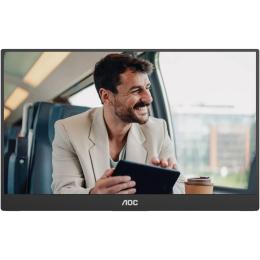 Монітор AOC 16T20E2 Black 15.6