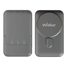 Зовнішній портативний акумулятор WALKER WB-710 10000mAh Black з підставкою