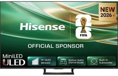 Телевізор Hisense 85E8S Black 85