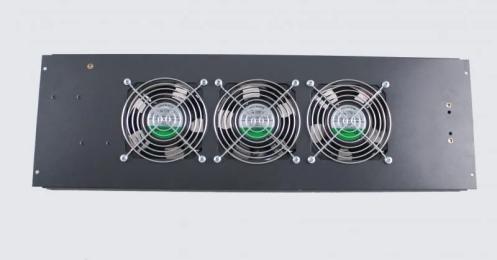 Вентиляторний блок для серверної шафи CMS MGSE Black 3-х в кришування 610мм