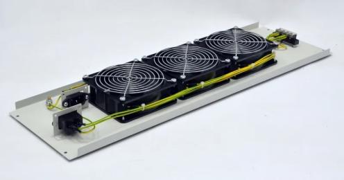 Вентиляторний блок для серверної шафи CMS MGSE Gray в дах 610мм