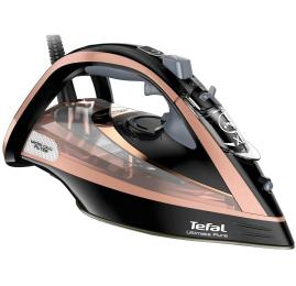 Праска Tefal Ultimate Pure FV9845 Black Pink з парою (Уцінений)