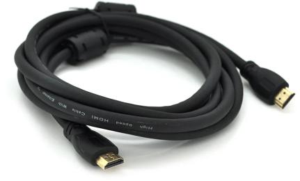 Відео-кабель Ritar 20393 PL-HD347 HDMI(тато)-HDMI(тато), 19+1, 3m Black Ultra HD 4Kx2K, 2160P, v2.1