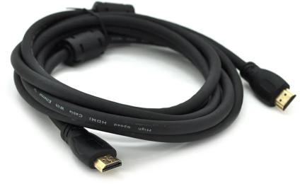 Відео-кабель Ritar 19941 Premium PL-HD347 HDMI(тато)-HDMI(тато), 19+1, 1,5m Black Ultra HD 4Kx2K, 21