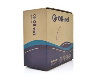 Вита пара OK-Net КПпВЭ-ВПЭ (600) 4 * 2 * 0, 56 (F - FTP-cat.7), OK-net, CU, экран., для внутр. ра