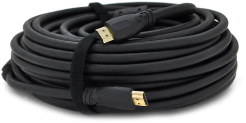 Відео-кабель Ritar 19947 Premium PL-HD347 HDMI(тато)-HDMI(тато), 19+1, 20m Black Ultra HD 4Kx2K, 216