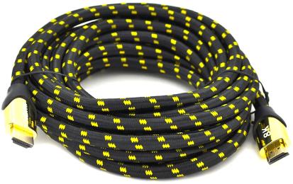 Відео-кабель Ritar 19948 PL-HD207 HDMI(тато)-HDMI(тато), 19+1, 5m Black UltraHD 8K 60 HZ, 4K 120 HZ,