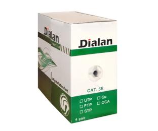 Вита пара Dialan UTP-cat.5E КПВ, 4 2 0,5 (UTP-cat.5E), DL(CU), ПВХ ізоляція, для внутр.