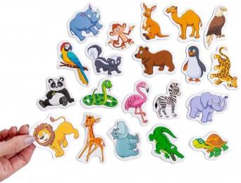 Набір магнітів Magdum Щасливі діти Зоо ML4031-01 EN