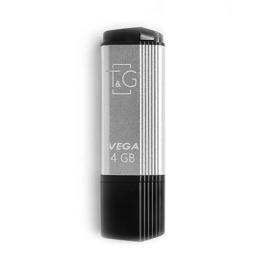 Флеш память T&amp;G 121 Vega Series TG121-4GBSL Silver 04 GB