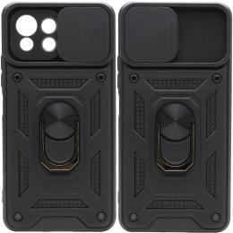 Чохол-накладка EpiK Camshield Serge Ring for Magnet для Xiaomi Mi 11 Lite Black