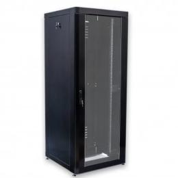 Серверна шафа CMS UA-MGSE4588MB Black 45U, 800х865 мм, посилена, 19