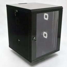 Серверна шафа CMS UA-MGSWA157B Black 15U, 600х700х773 мм, акрилове скло