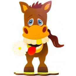 Пазл Дерево Конячка 172216 фанерний магнітний еко