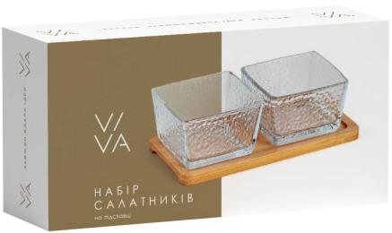 Салатник VIVA BAMBOO 2х250 мл S/3