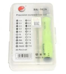 Викрутка Baku BK-3020 20 шт
