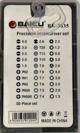 Викрутка Baku BK-3035 ручка + 30 насадок