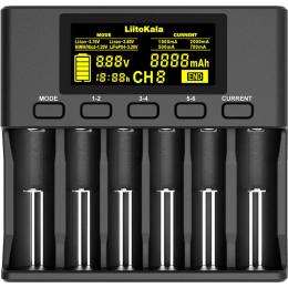 Зарядний пристрій для акумуляторів AA, AAA LiitoKala Lii-S6