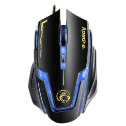 Мишка Apedra A9 Black USB