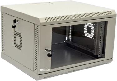 Серверна шафа CMS UA-MGSWA65 Gray 6U