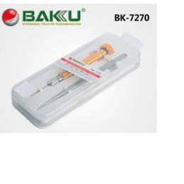 Набір інструментів Baku 7270 (T4,T5,T6,зведа 0.8,хрест 1.5,пінцет), Blister