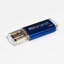 Флеш память Mibrand Cougar MI2.0/CU32P1U Blue 32 GB USB 2.0