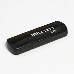Флеш память Mibrand Grizzly MI2.0/GR32P3B Black 32 GB USB 2.0