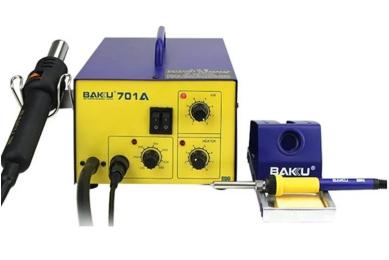 Паяльна станція Baku BK-701А фен, паяльник (323*267*190) 4,29 кг