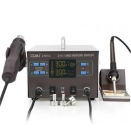 Паяльна станція Baku BA-8701D цифрова індикація, фен, паяльник (335*278*208) 4,39 кг