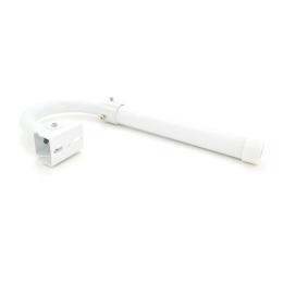 Кронштейн для камери відеонагляду PiPO PP - 801 White з поворотом камери метал, 1,5-3m