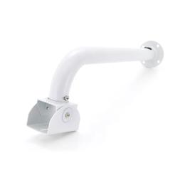Кронштейн для камери відеонагляду PiPO PP - L500 White з поворотом камери, метал, 50см