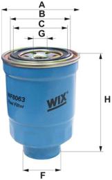 Паливний фільтр WIX Filters WF8062/PP 856