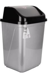 Кошик для сміття Violet House 6672813 Black Gray