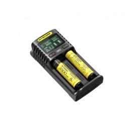 Зарядний пристрій для акумуляторів AA, AAA Proinstal Nitecore Digicharger UM2 2 канали, LCD дисплей