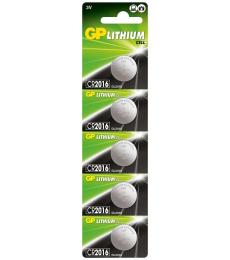Батарейка GP CR2016-8C5 5 шт, літієва