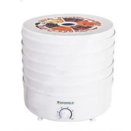 Сушарка для овочів та фруктів Grunhelm BY1162 White 5 піддонів, 20л