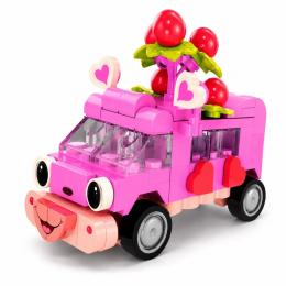 Конструктор Bambi Pink Bear Bus BB121E-H 112 деталей