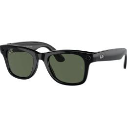 Смартокуляри Ray-Ban Meta Wayfarer Gen 2 Large Shiny Black Frame / G-15 Green Lenses (RW4012 601/71 53-22) (Уцінений)