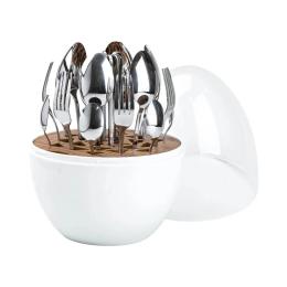Набір столових приборів TS Kitchen HP7889 White