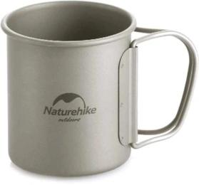 Кружка титанова з ручкою 200 мл Naturehike NH20CJ005 (6927595745762)