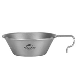 Миска туристична Naturehike титанова NH21CJ010 450 мл (6927595788158)