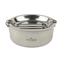Набір туристичного посуду Tribe Tourist Set 1,2 л сталевий (T-FG-0008-metal)