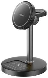 Бездротовий зарядний пристрій Remax CW01 Black 3 в 1