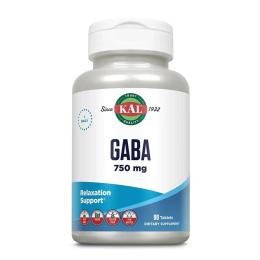 Амінокислота KAL Gaba 750mg - 90 tabs (2023-10-2153)