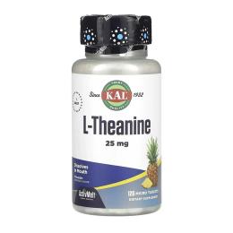 Амінокислота KAL L-Theanine 25 mg - 120 tabs (2023-10-6397)