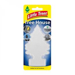 Автомобільний ароматизатор Little Trees Tree House ялинка Transparent (9955)