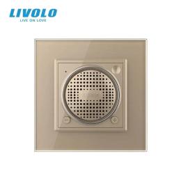 Bluetooth колонка LIVOLO золото скло (VL-C7-FCF-2AP)