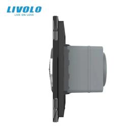 Bluetooth колонка LIVOLO чорна 2.5D скло VL-C7FCF-2BS05