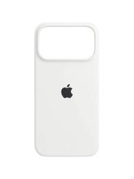 Чохол-накладка EpiK Silk Logo with Magnetic Fit для Apple iPhone 17 Pro Max White