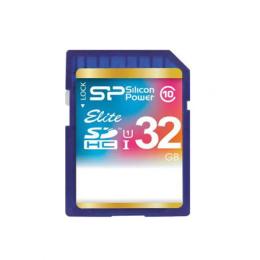 Карта памяті SDHC 32Gb class 10 Silicon Power UHS-I Elite